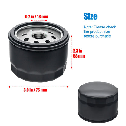 4499486 GY20575 Air Filter 492056 AM119567 Oil Filter Replacement for John Dere L120 L111 LA120 LA130 LA140 LA150；Replacement for Brigs and Straton 401577 405577 Series V-Twin 18-26 HP