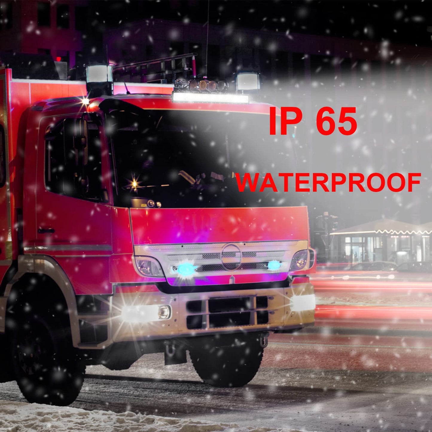 CyanHall Led Trailer Lights 2PCS 15" 11 LED Red Trailer Lights Bar for Park Stop Turn signals Tail Brake Light IP65 Waterproof Truck Trailer Marker ID Bar