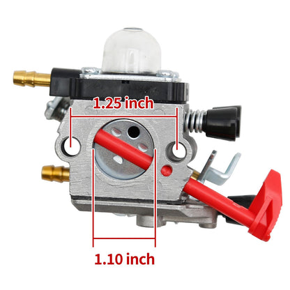 Anxingo BG50 Carburetor Kit Replacement for Stihl BG45 BG46 BG50 BG55 BG65 BG85 SH55 SH85 Leaf Blower Replaces 42291200650, 42291200608, 42291200610