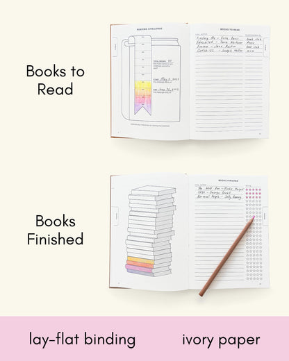 Reading Journal - 52 reviews. Review and Track Your Reading. Book Journal for Book Lovers & Readers. Green
