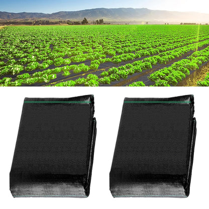 2pcs 3 X 50ft Weed Barrier Landscape Fabric Roll 3.5oz Heavy Duty Durable Woven Block Fabric Easy Setup Control Mat for Garden Yard Flower Bed Landscaping Ground Cover Garden Plastic ﻿