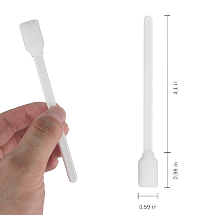200pcs 5.11" Square Rectangle Foam Cleaning Swab Sticks for Solvent Format Inkjet Printer Roland Optical Equipment.