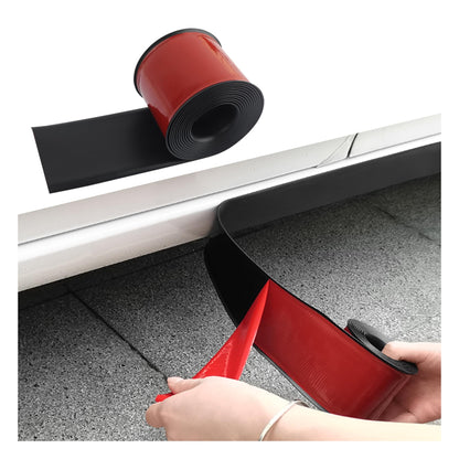 13Ft*3.15In Side Skirts for Cars Anti-Scratch,Self-Adhesive Side Skirt Rubber Edge Trim for 4 Car Doors&Bumper Protector,Universal Car Door Edge Protector Cars Accessories