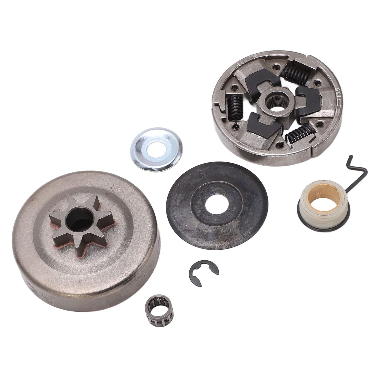 Sprocket Clutch Drum Replacement for 026 024 MS260 MS270 MS280 MS271 MS291 MS240 3/8 Chainsaw Made from Premium Iron Suitable for Forestry Farming Fishing Animal Husbandry Aquaculture