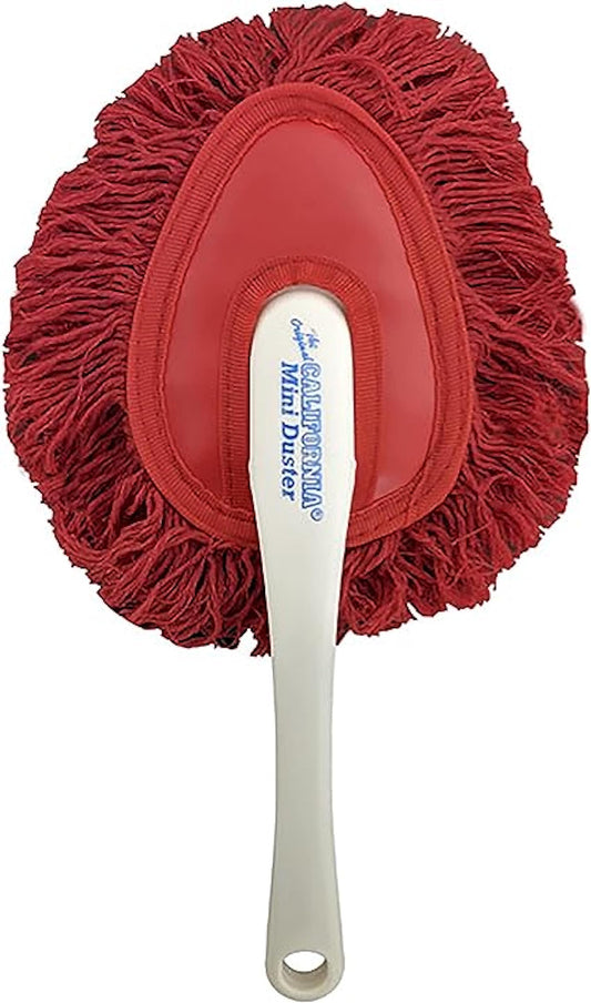 The Original California Car Duster 62447-8B Mini Duster, Red