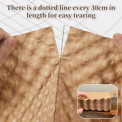 Bubble Paper Wrap 12in*98ft, Eco Cushioning Wrap, Alternative to Plastic Bubble, Packing Supplies for Moving Shipping and Storing Delicate Items
