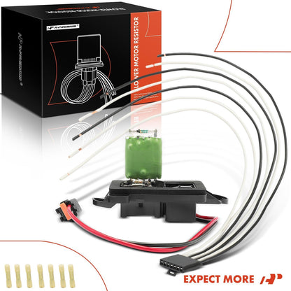 A-Premium Manual HVAC Blower Motor Resistor Compatible with Chevrolet Silverado 1500, Silverado 2500 HD, Tahoe, Suburban 1500, Avalanche 1500 & GMC Sierra 1500, Yukon, Sierra 2500 HD, Yukon XL 1500