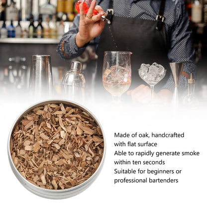 Smoking Wood Chips, 8PCS Whiskey Wood Smoking Chip Cocktail Smoker Kit Smoker Chips for Smoked Drinks