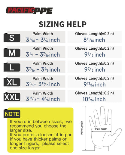 PACIFIC Work Gloves for Men and Women, Touchscreen Working Gloves, 18 Pairs Bulk Pack Mechanic Gloves, PU Coated, Mens Gardening Gloves, Lightweight, Grey, Medium