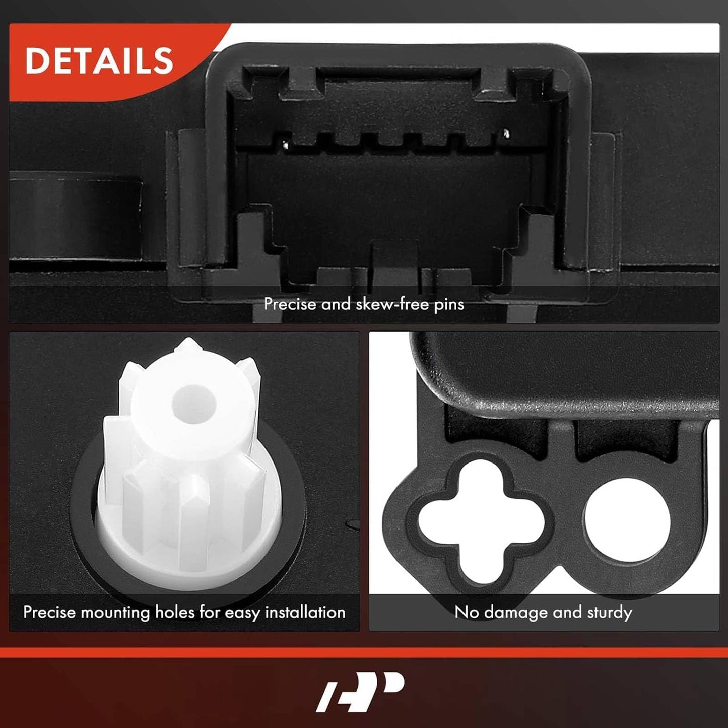 A-Premium HVAC Heater Blend Door Actuator, Compatible with Chrysler 200 Aspen Avenger Sebring, Dodge Caliber/Durango/Journey, Jeep Compass/Patriot/Wrangle, Ram ProMaster Models, Replace# 68018109AA