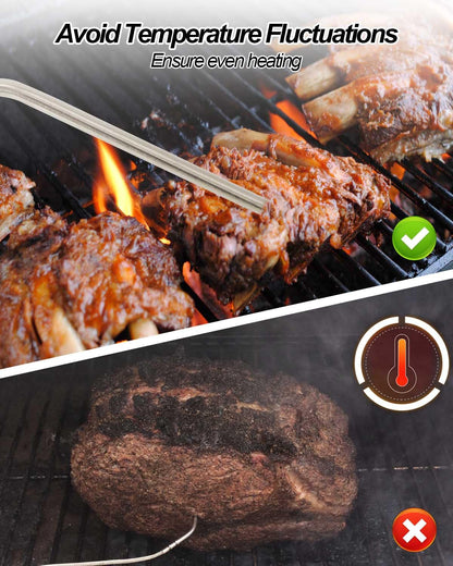 Thermal Sensor Fit for Green Mountain Grills Daniel Boone Ledge Jim Bowie Replace P-1209, 12V Barbecue Grill Heat Sensor