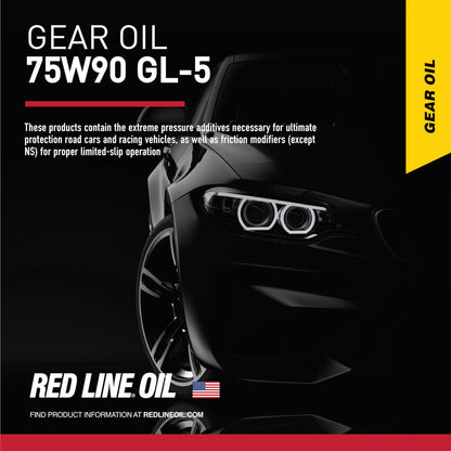 Red Line 57904 (75W90) Synthetic Gear Oil - 1 Quart