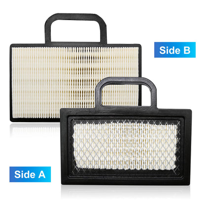 Anxingo 499486 Air Filter Cartridge Replacement for B&S 499486S 698754 691007 with Pre Filter Fits 18-26 HP Intek V-Twins Lawn Mower Engine Parts (2 Pack)