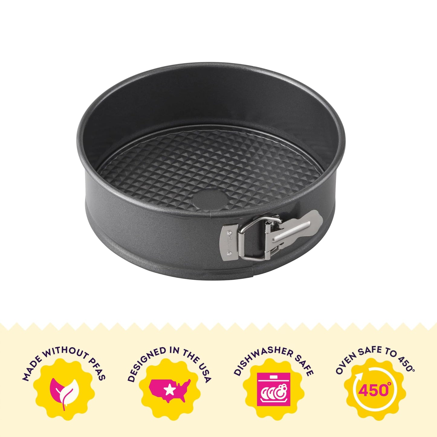 Wilton Advance Select Premium Nonstick Springform Pan, 9 x 2.75-Inch, 2-Piece