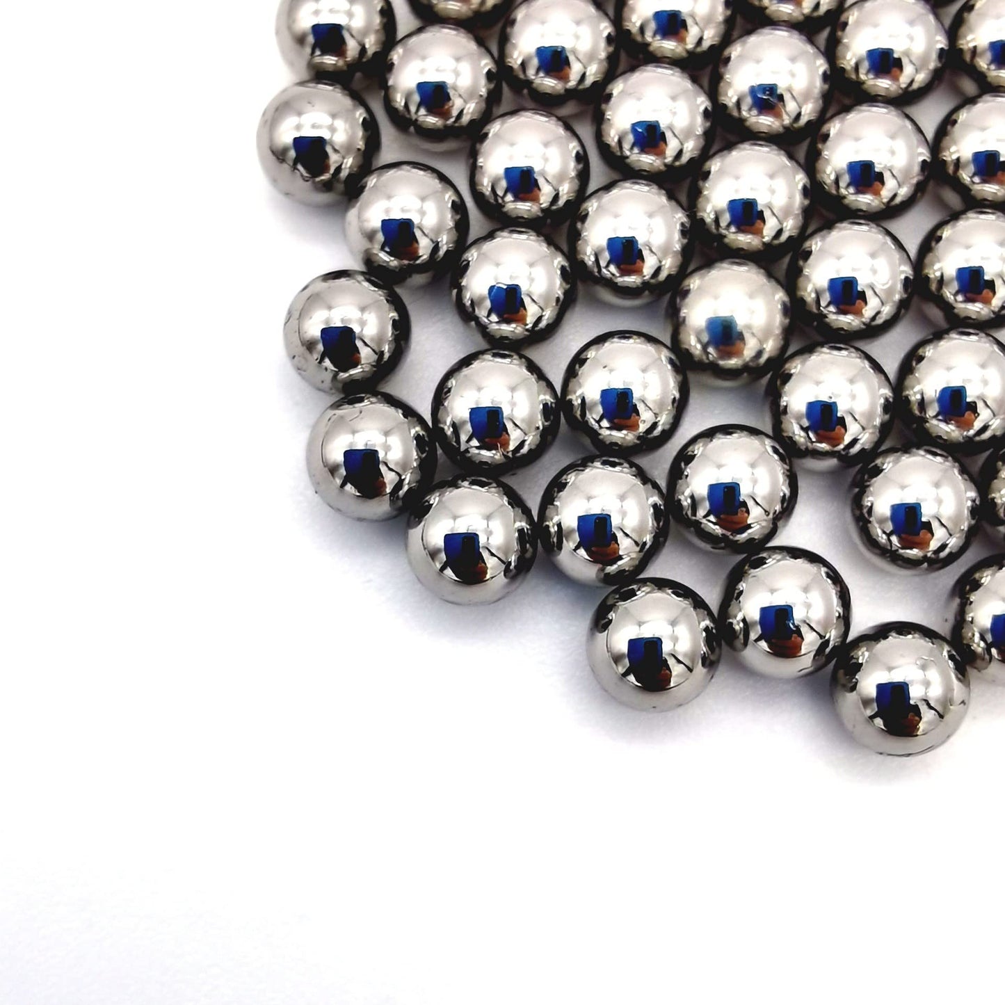 Z QINGZHENG 1600pcs 1/4inch Carbon Steel Ball 6.35mm Precision Steel Ball Bearing
