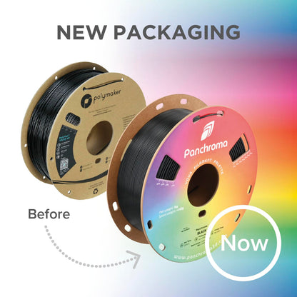 Polymaker Panchroma Gradient Translucent Rainbow PLA Filament 1.75mm, 3D Printing PLA Filament 1kg Spool (2.2lbs) - Panchroma High Translucency Multicolor 1.75mm 3D Printer PLA Filament