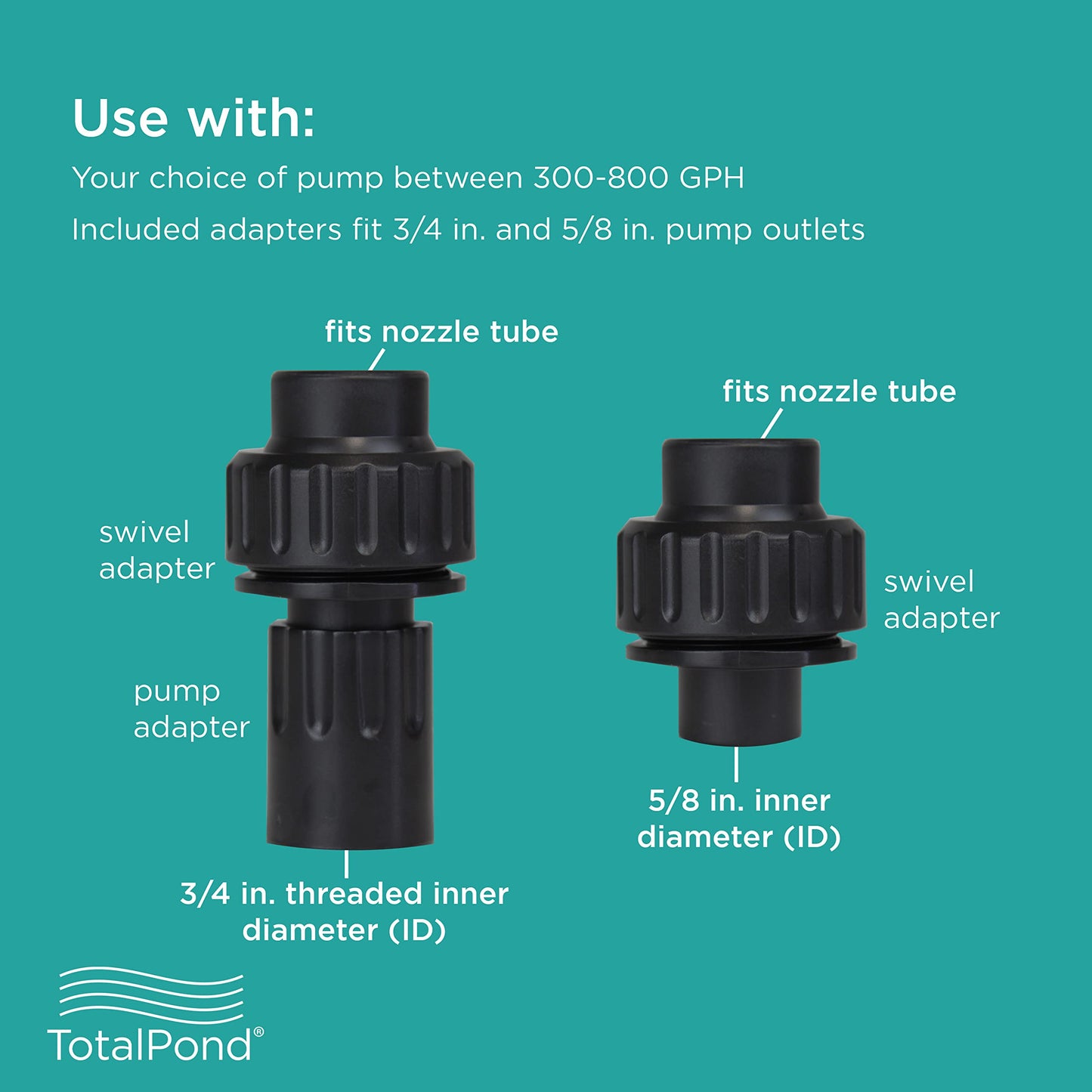 Total Pond N16100 Pond Large Nozzle Kit