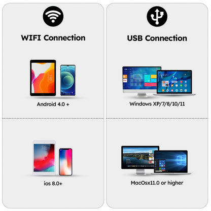 BEBANG WiFi Digital Microscope for Adults, 50X-1000X Wireless Phone Microscope with Adjustable Stand for Education Coins Electronics Repair