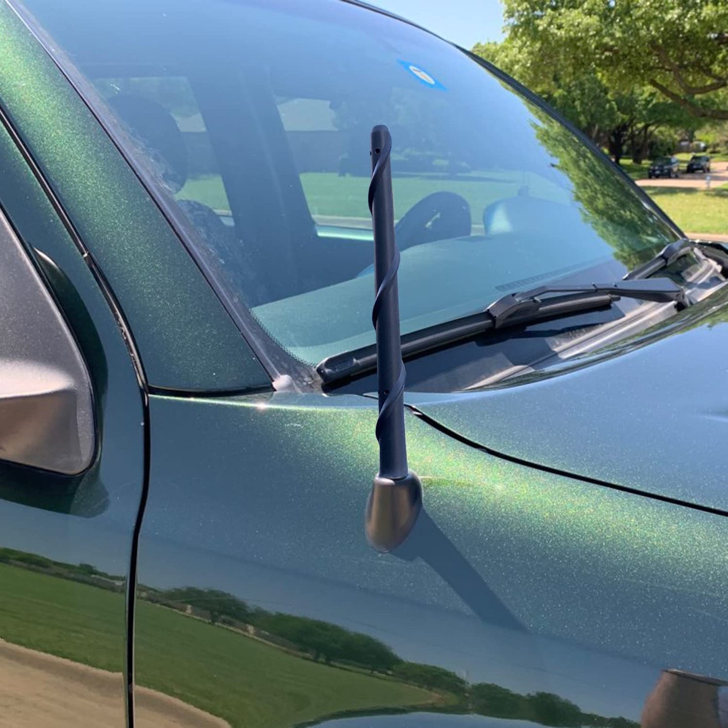 Short Antenna for Ford F150 2009-2026, Ford F250 F350 2017-2026, Truck F-150 F-250 F-350 7 Inch Antenna Replacement F150 Accessories