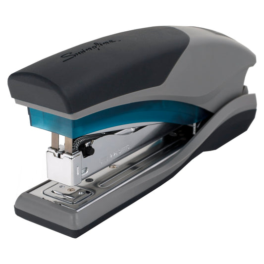 Swingline LightTouch Reduced Effort Stapler, 50% Easier, 20 Sheets, Blue (66404)