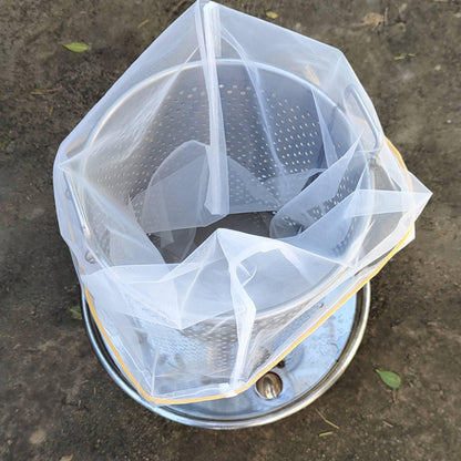 10PCS Honey Strainer Bags,Reusable Bee Honey Filter Bag,with Adjustable Drawstring,Mesh Nylon Strainer, Apiary Equipment,Washable Beekeeping Supplies for Wax Beer Nut Milk