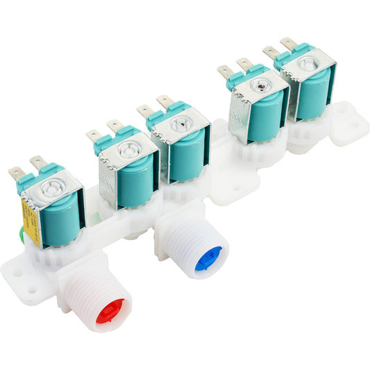 Ultra Durable DC97-15459G Washing Machine Inlet Valve Assembly Replacement Part by Blue Stars - Exact Fit for Samsung Washers - Replaces AP5623056 PS4220861 EAP4220861 3276197 ETC