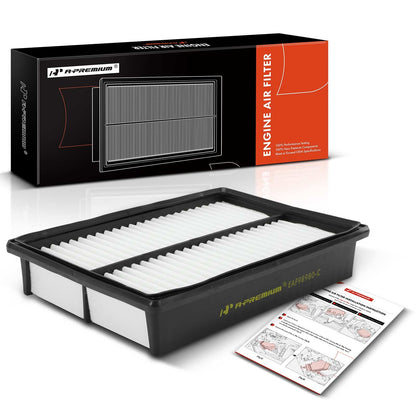 A-Premium Engine Air Filter Compatible with Mazda 3 2004-2013, 3 Sport 2009-2013, 5 2006-2010 2012-2017, 2.0L 2.3L 2.5L