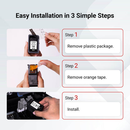 Canon PG-275 Black Ink Tank, Compatible to PIXMA TS3520, TS3522 and TR4720 Printers