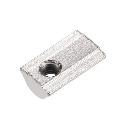 uxcell M6 T Slot Nuts Roll in Spring T-nut with Ball Carbon Steel for 4040 Series Aluminum Extrusion Profile Rail with 8mm Slot 30Pcs
