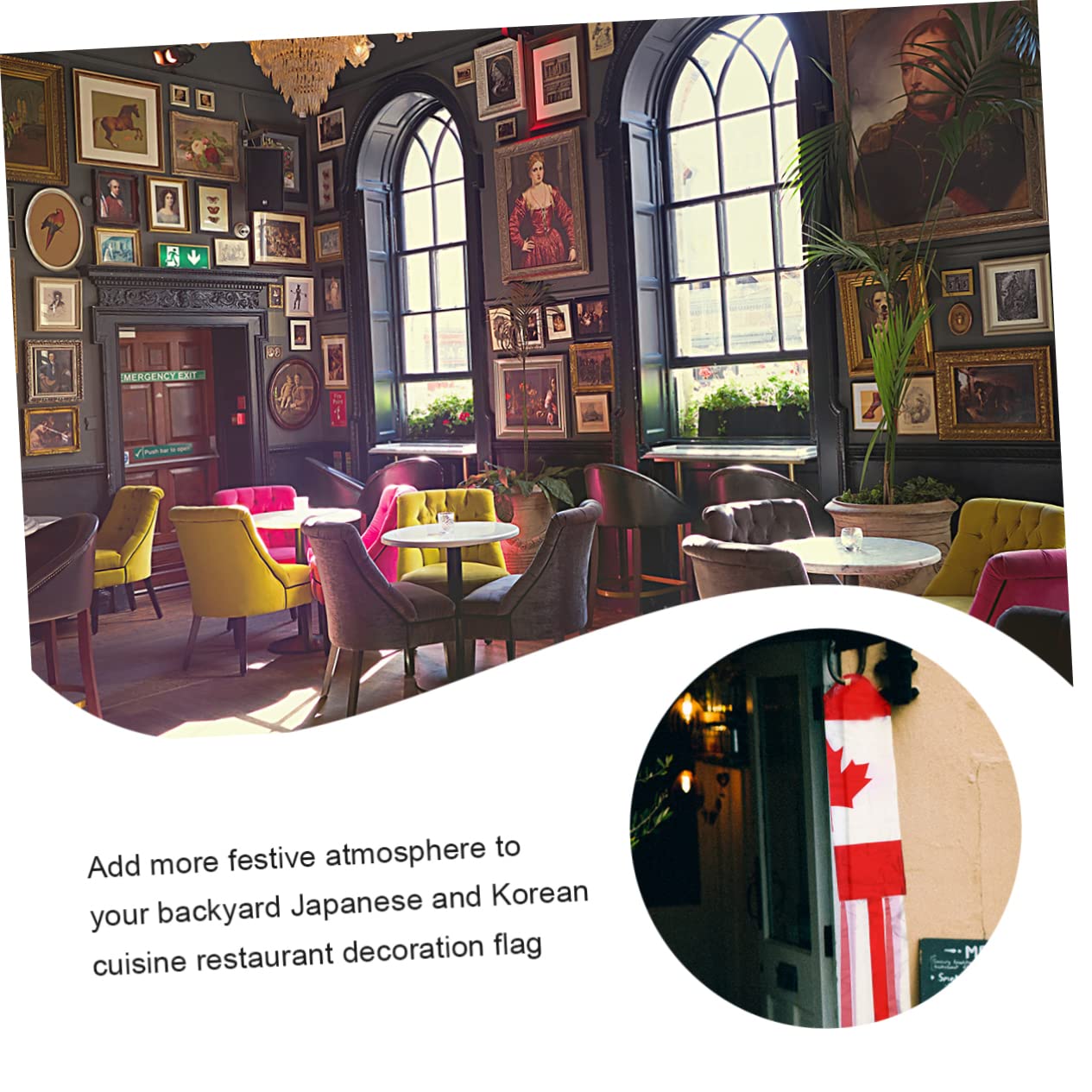 BESPORTBLE 4pcs Canadian Flag Windsock Outdoor Decoration, 27.55 * 14.17 * 3.54inch, Synthetic Silk Hanging Flags for Festivals, Barbecues, Sporting Events, and Backyard Decor