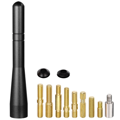 Bingfu Vehicle Short Antenna Mast Car Truck Antenna Replacement for Heavy Duty Truck Mini Antennas