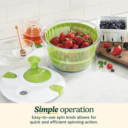 Cuisinart Salad Spinner with Easy-to-Spin Knob (CTG-00-SASC)