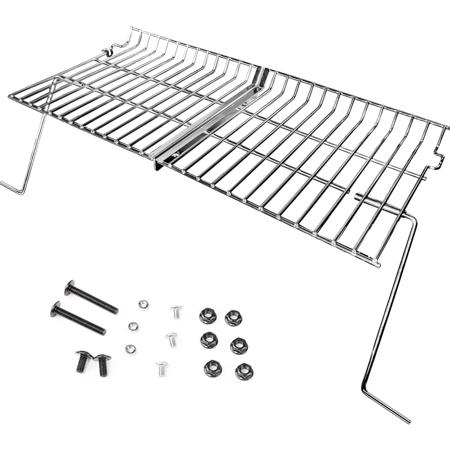 Uniflasy Grill Warming Rack for Char Griller 5050, 5650, 3001, 2223, 5072, 2823, 3030 Grills, Grill Warming Grate for Chargriller 5050 5650 Gas & Charcoal Grill