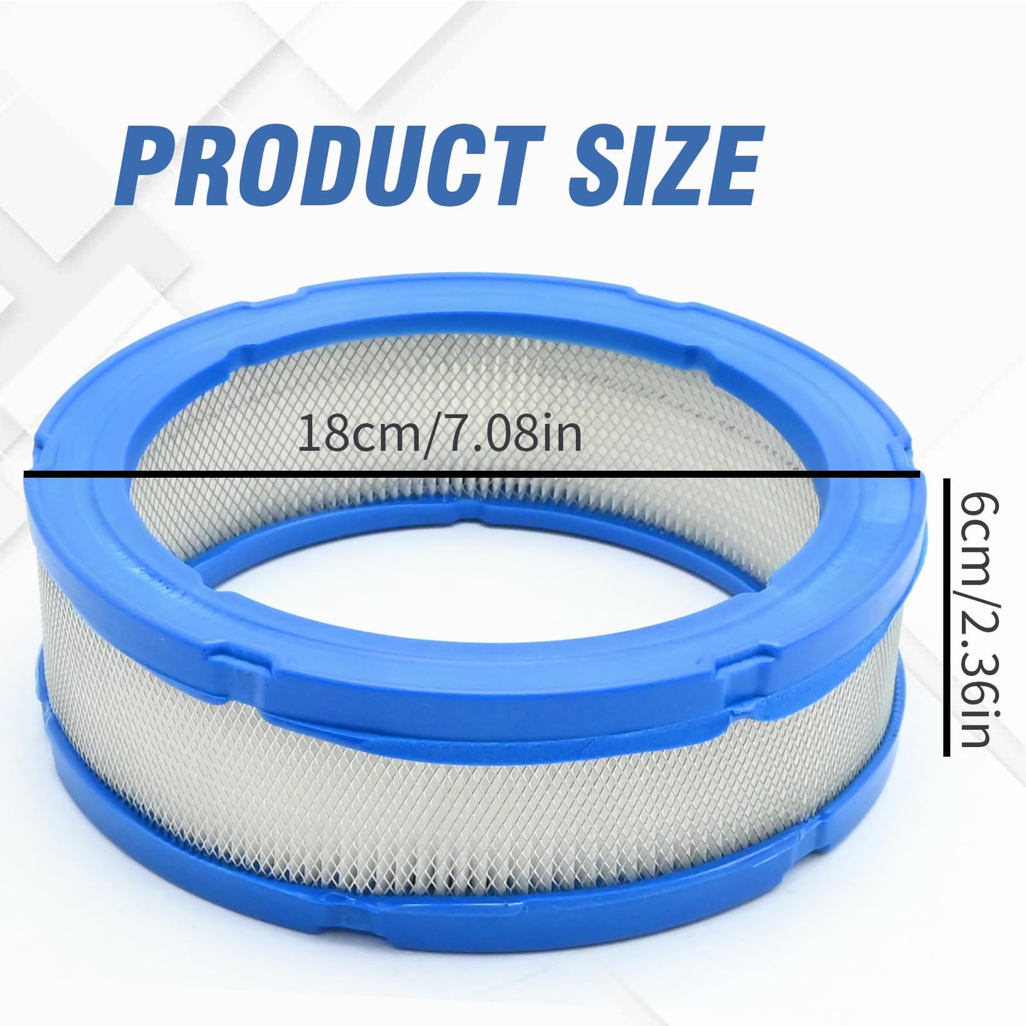 Vkinman 2Pack 394018 272490 Air Filter with Pre Cleaner Replacement for BS 841359 392642 394018S, Replacement for John Deere LG394018JD