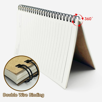 12 Pack A5 Spiral Notebook, College Ruled Journals 8.3" x 5.5", 120 Pages Lined Writing Pads