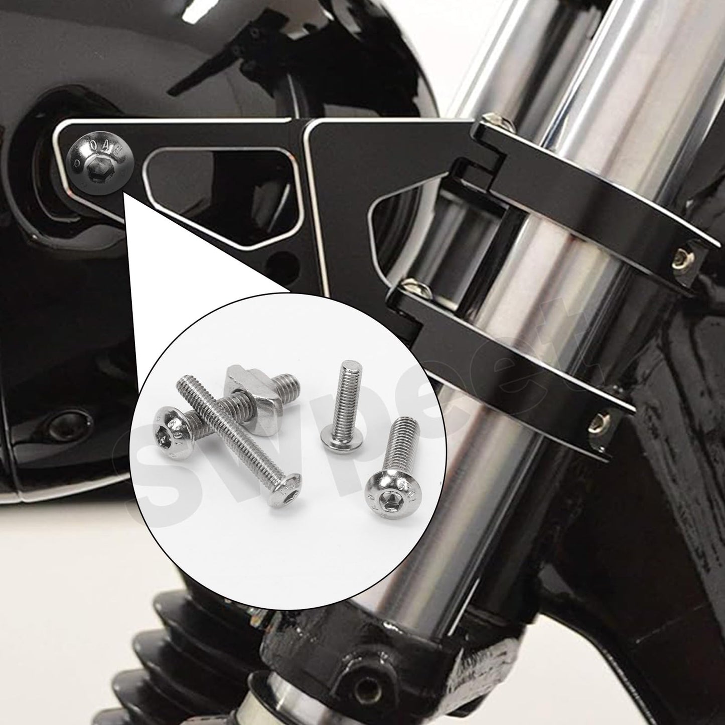 Swpeet 363Pcs M3 M4 M5 Nickel Plated T Nuts Screw with Hex Wrench Assortment Kit, T Slot Nut Hammer Head Fastener, Button Head Hex Socket Head Cap Bolts for 2020 Series Aluminum Profile Groove