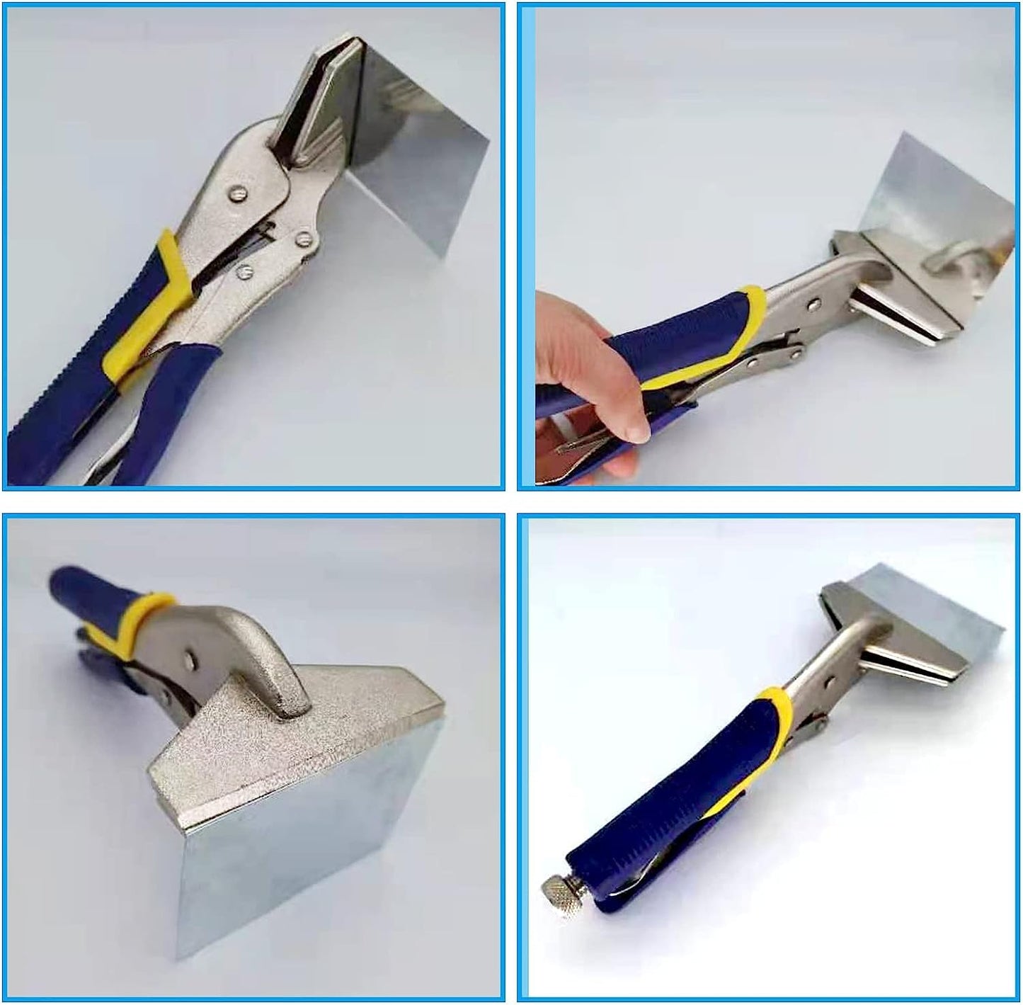 Sheet Metal Clamp Locking Pliers 10 Inch-High Carbon Steel Duckbill Pliers