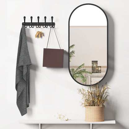 Coat Hooks Wall Mounted (2 Pack) - Stainless Steel Coat Racks -Heavy Duty Wall Coat Hanger - For Hanging Hat Towel Purse Robes - Ideal for Entryway, Hallway, Kitchen, Bathroom, Bedroom