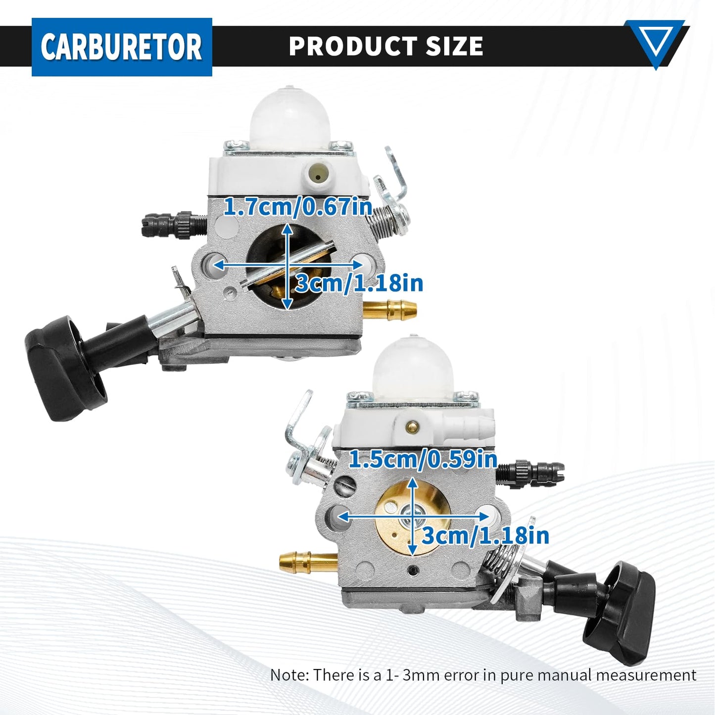 SYOWADA C1M-S261B Carburetor, Replacement for Stihl SH56 SH56C SH86 SH86C BG86 BG86CE BG86Z BG86CEZ Blower Replacement for Zama C1M-S261B C1M-S261C, Replaces 42411200616
