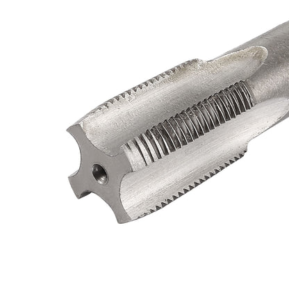 uxcell Metric Hand Tap M22 Thread 1.5 Pitch 4 Straight Flutes H2 Alloy Tool Steel Bottom & Taper Screw Tap Set Tapping Tools for Repairing 1 Pair