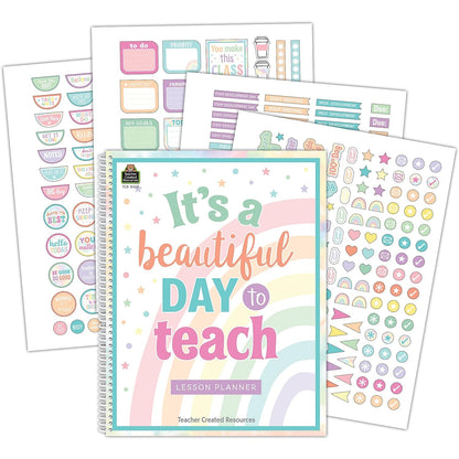 Teacher Created Resources Pastel Pop Lesson Planner