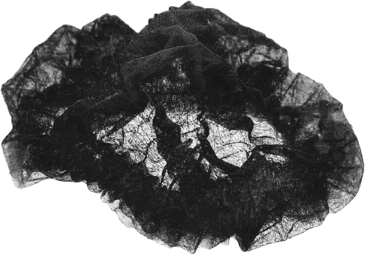 EZ Disposable Bouffant Cap 21 inch Hair Net Cap,100pcs Head cover, Polypropylene Elastic Free Size,Cosmetics, Beauty, Kitchen, Cooking,Food Handling,food process, clinics Home Industries(Black)