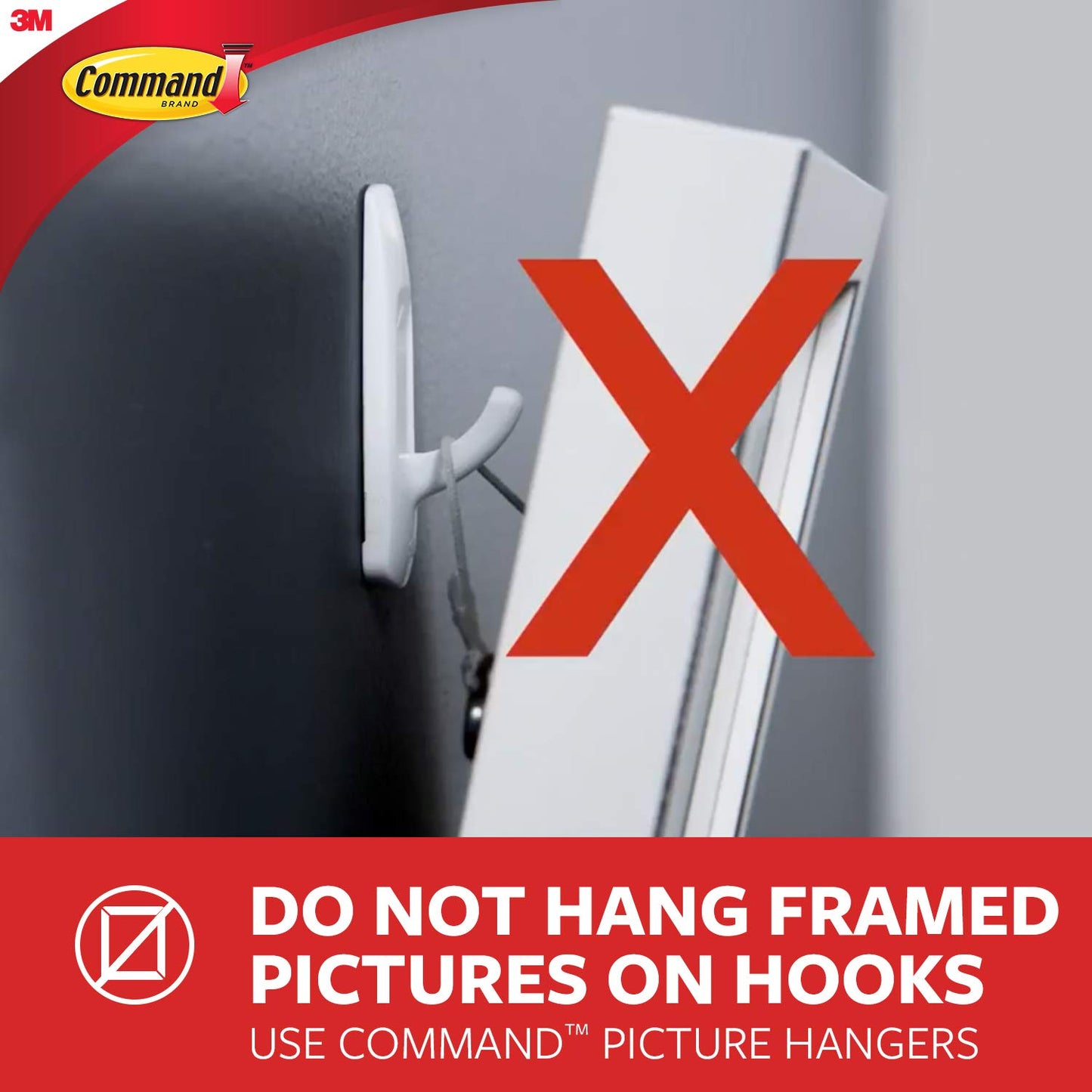 Command 17017CLRAWVPES Outdoor Light Clips, 32 Clips, 36 Strips
