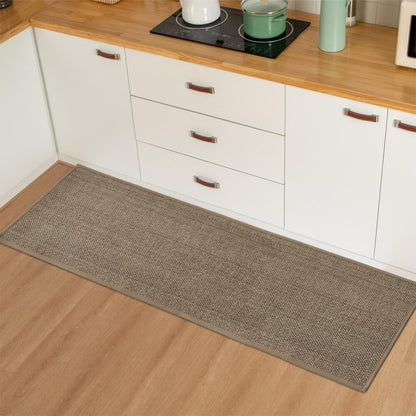 Artoid Mode Non Skid Washable Kitchen Rugs Mats Doormat, Rubber Backing Absorbent Rugs for Kitchen Door Mat Kitchen Mats Floor Mats Front of Sink 17x47 Inch