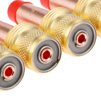 Mtsooning 5PCS 45V27 1/8"&3.2mm Gas Lens Collet Body for WP-17/18/26 Series TIG Welding Torch