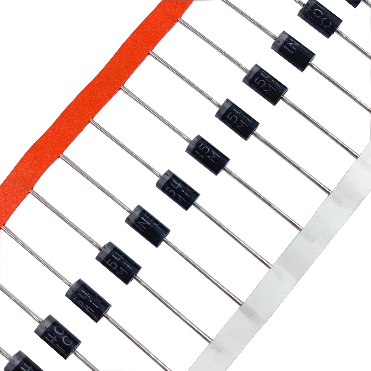 35 Values 500 Pcs Rectifier Schottky Diode Kit 1N4001 1N4002 1N4003 1N4004 1N4005 1N4006 1N4007 1N4148 1N5401 1N5404 1N5408 1N5817 1N5819 FR107 FR207 HER107 HER207 SR160 SR360 SR2100 SR5100 6A10 10A10