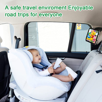 Tablet Holder for Car, iPad Holder for Car Backseat, Headrest Tablet Mount for Back Seat Kids, Fits 7-12.9'' Tablets (2 Pack Black)