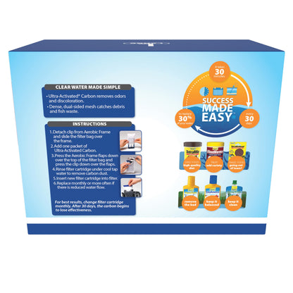 Tetra Aquarium Filter Cartridge, Bio-Bag Large, 12 pack for Whisper