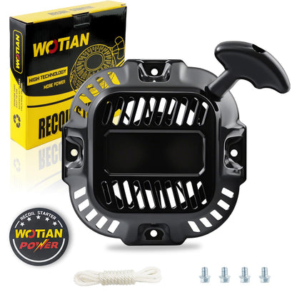 WOTIAN Pull Start Assembly Compatible with Generac 0J08071SRV 196cc 208cc 212cc GP3300 Generator Parts Homelite Recoil Starter Replacement GP3600 Part# 0J08070SRV 0J08074SRV
