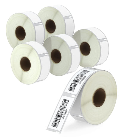 BETCKEY - Compatible DYMO 30336 (1" x 2-1/8") Rerurn Address Labels - Compatible with DYMO Labelwriter 450, 4XL, NOT Fit 550 & 5XL [6 Rolls/3000 Labels]